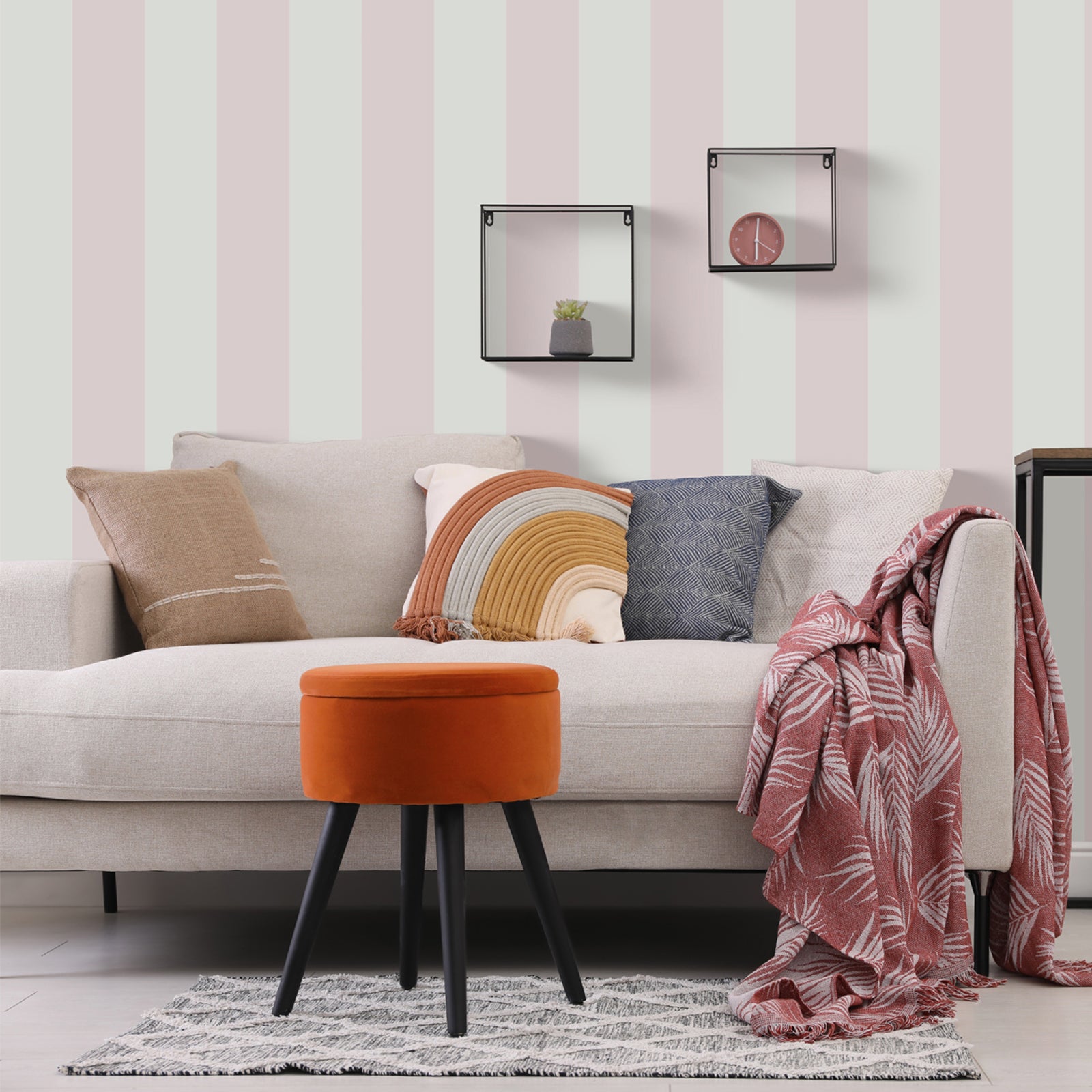 Light Monroe Stripes