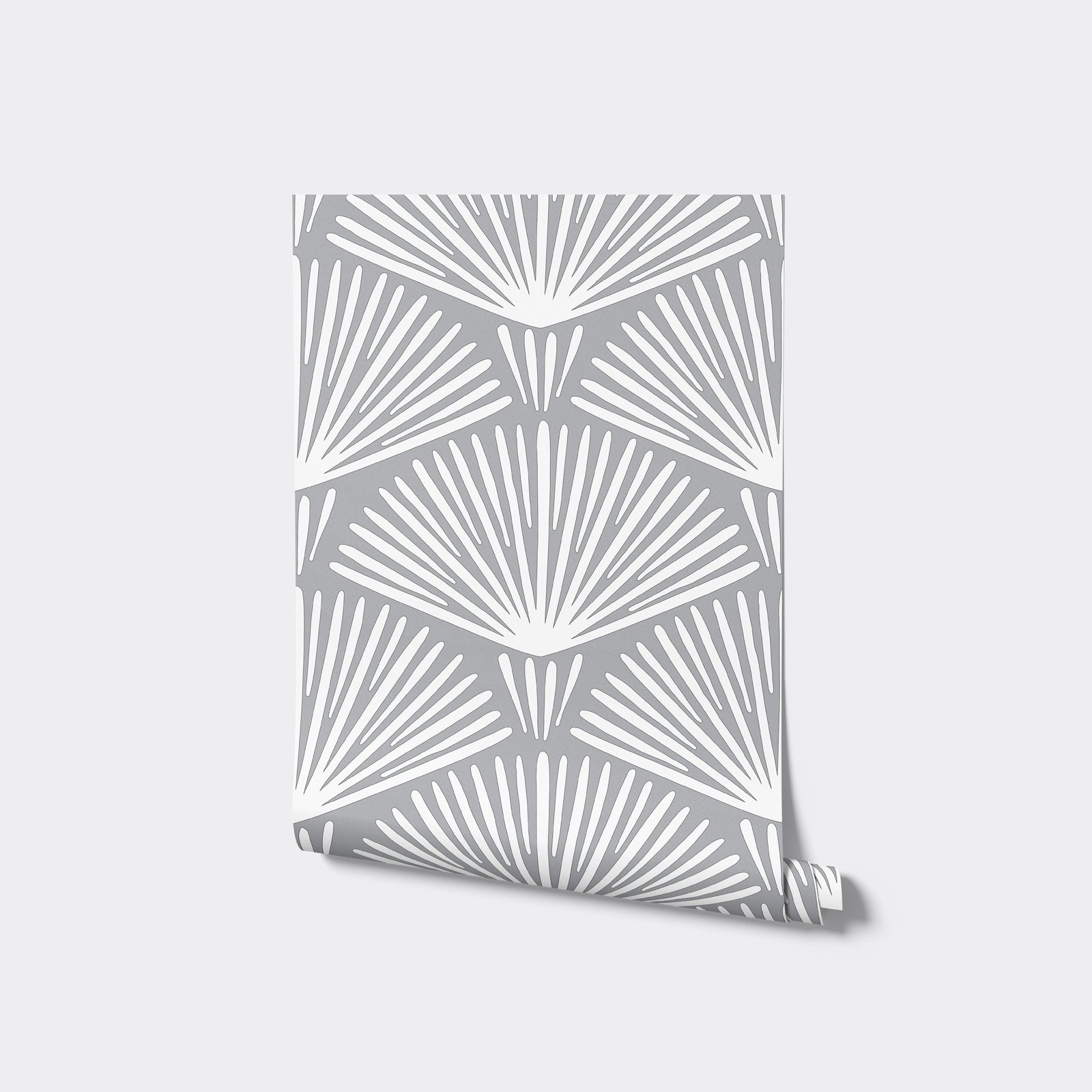 Fond d'écran amovible fleur abstraite | Décoration murale en tissu floral moderne