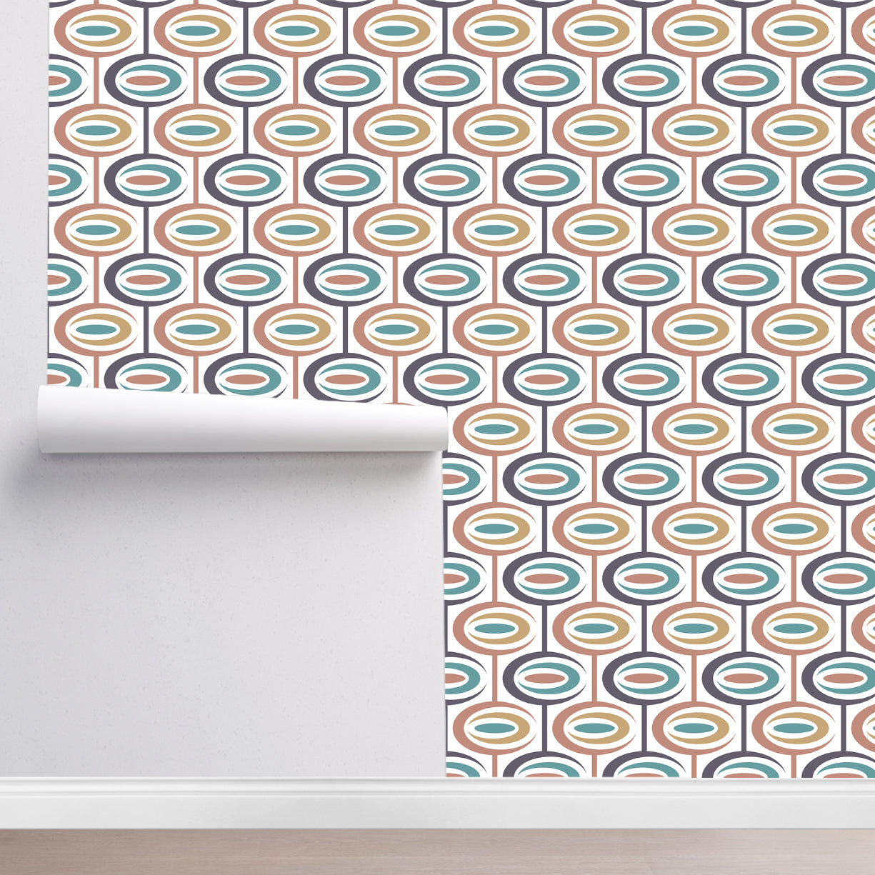 Retro Atomic Wallpaper by Wallplays