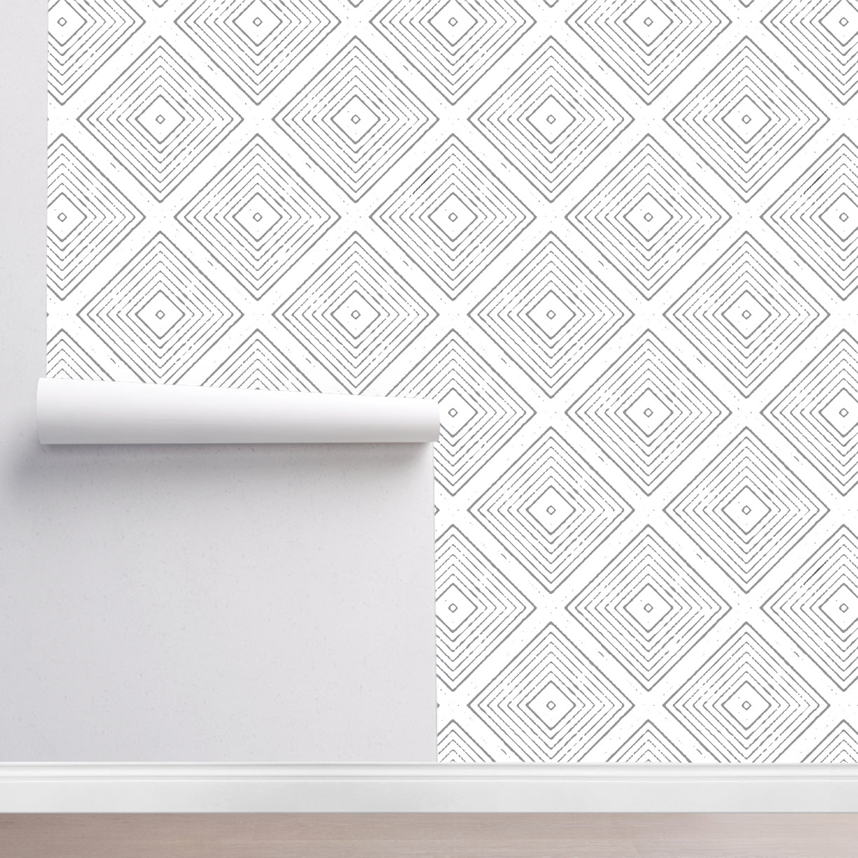 Boho Geometric Lines Wallpaper