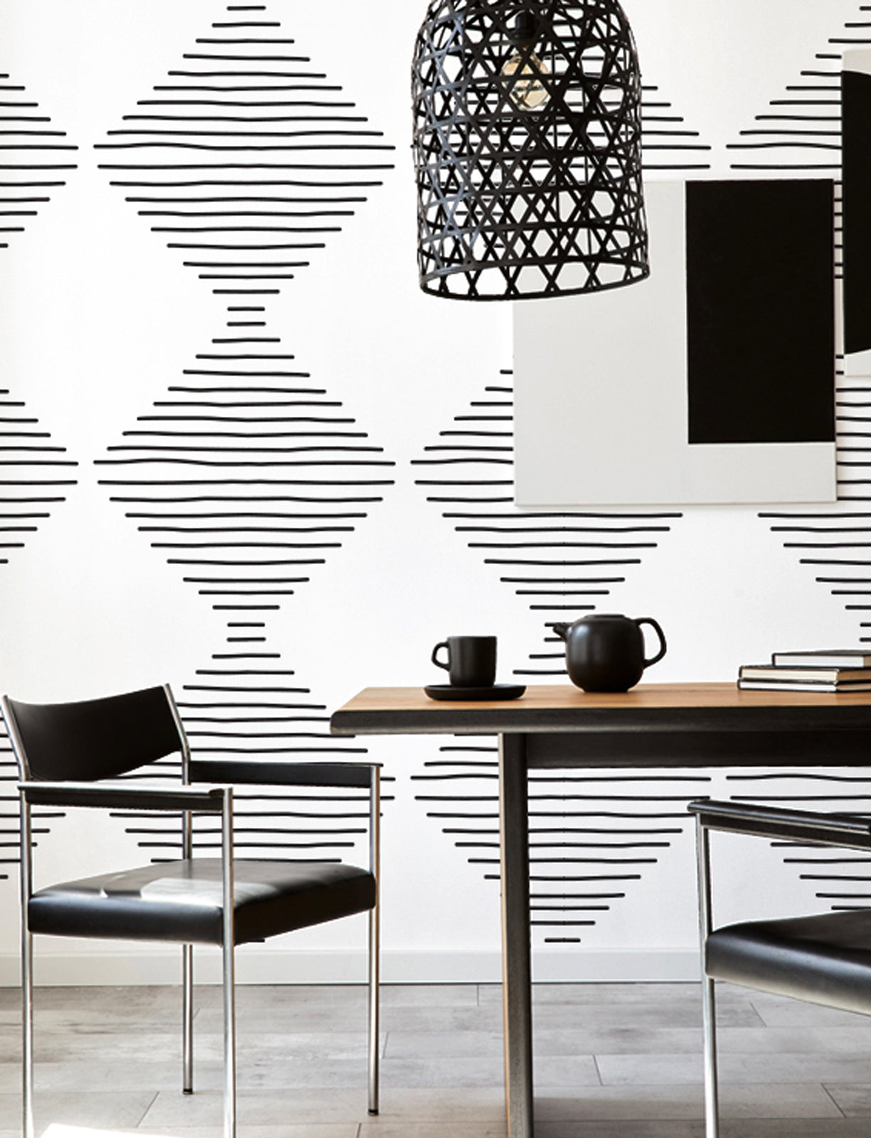 Mod Diamond Stripe