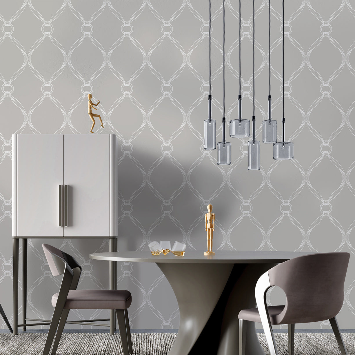 Tiffany Knot Wallpaper