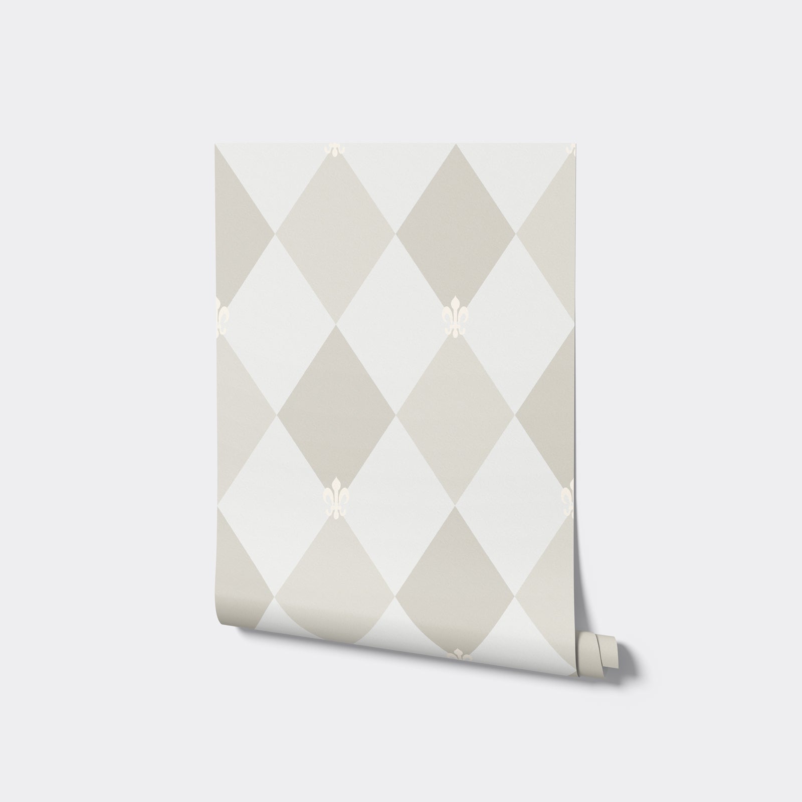 Fleur-de-lis-Harlequin Wallpaper