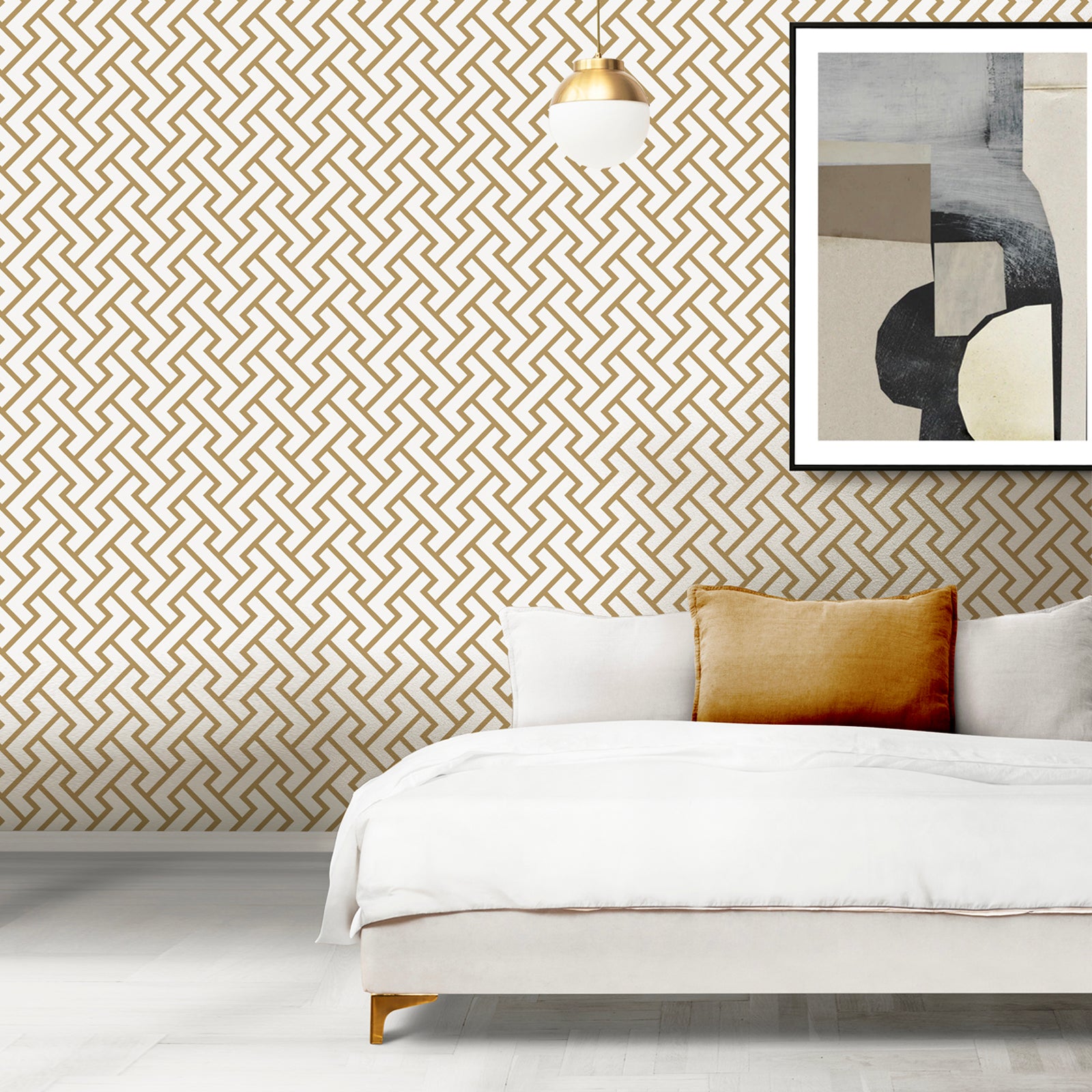 Retro Geometric Wallpaper