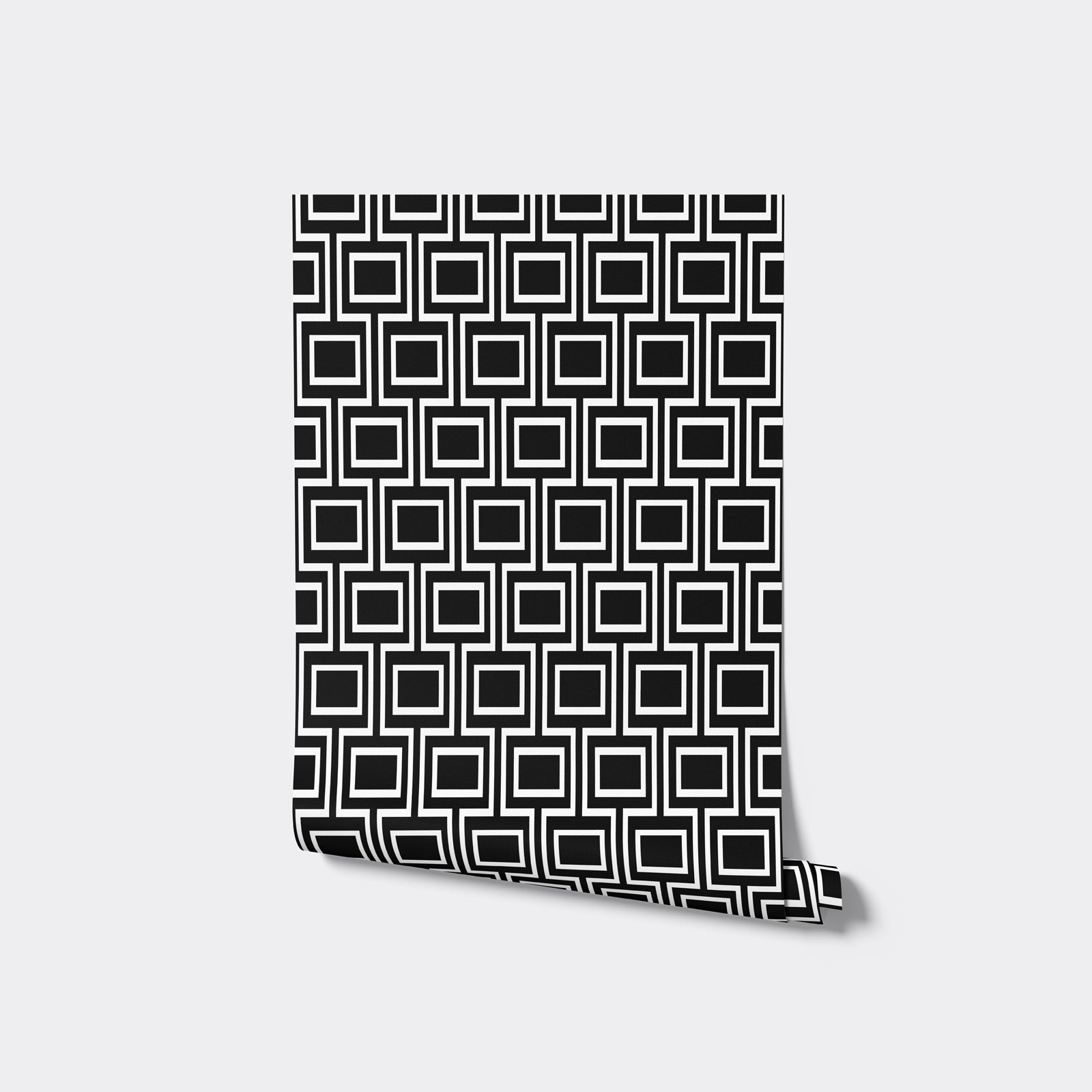 Black Plain Weave Wallpaper