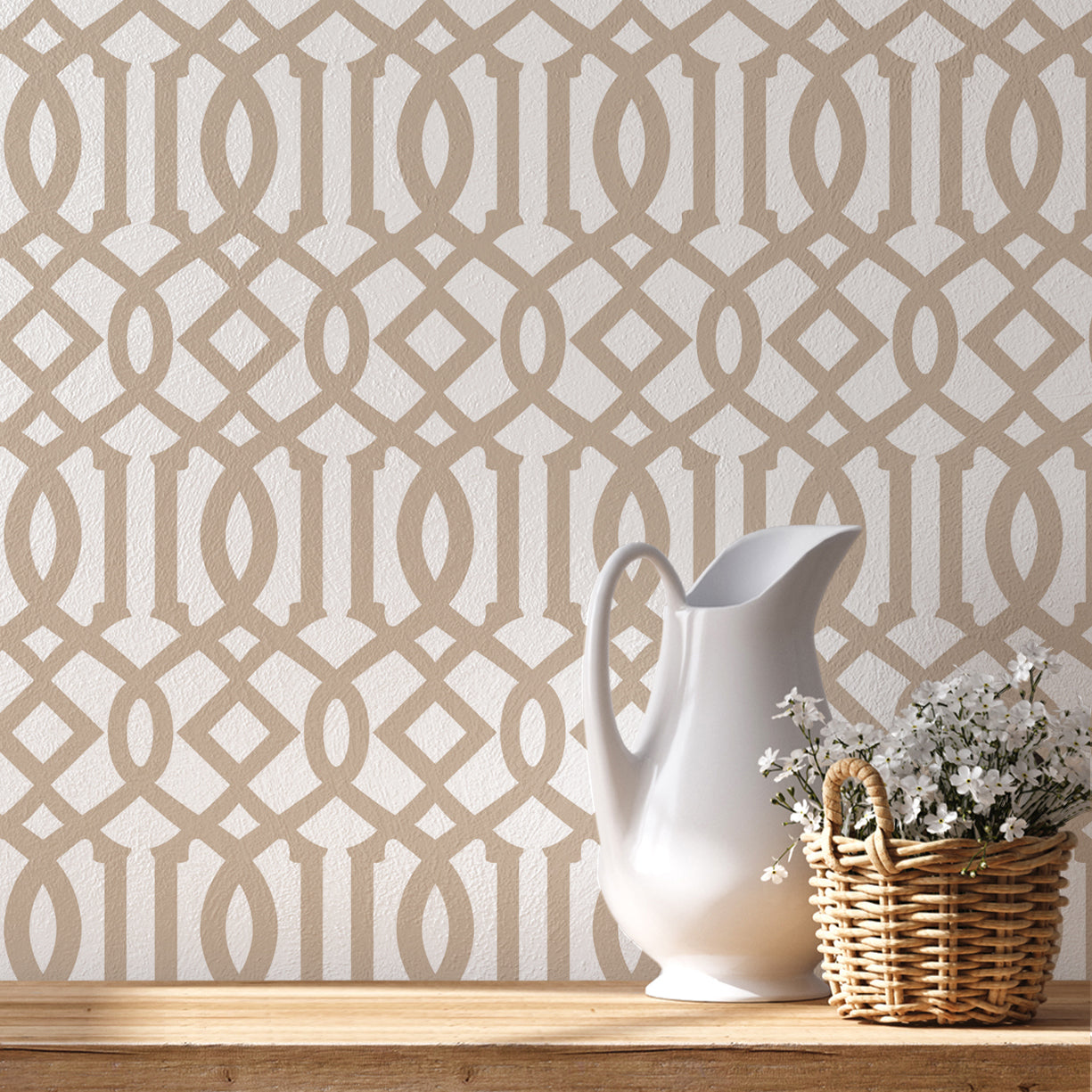 Almond Trellis