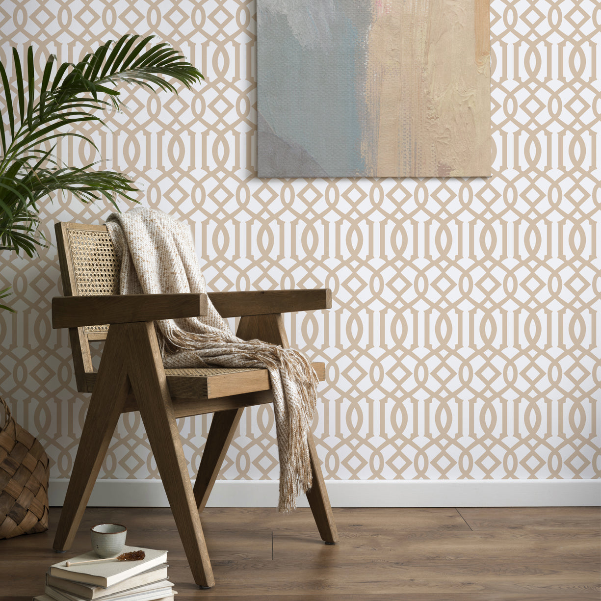 Almond Trellis