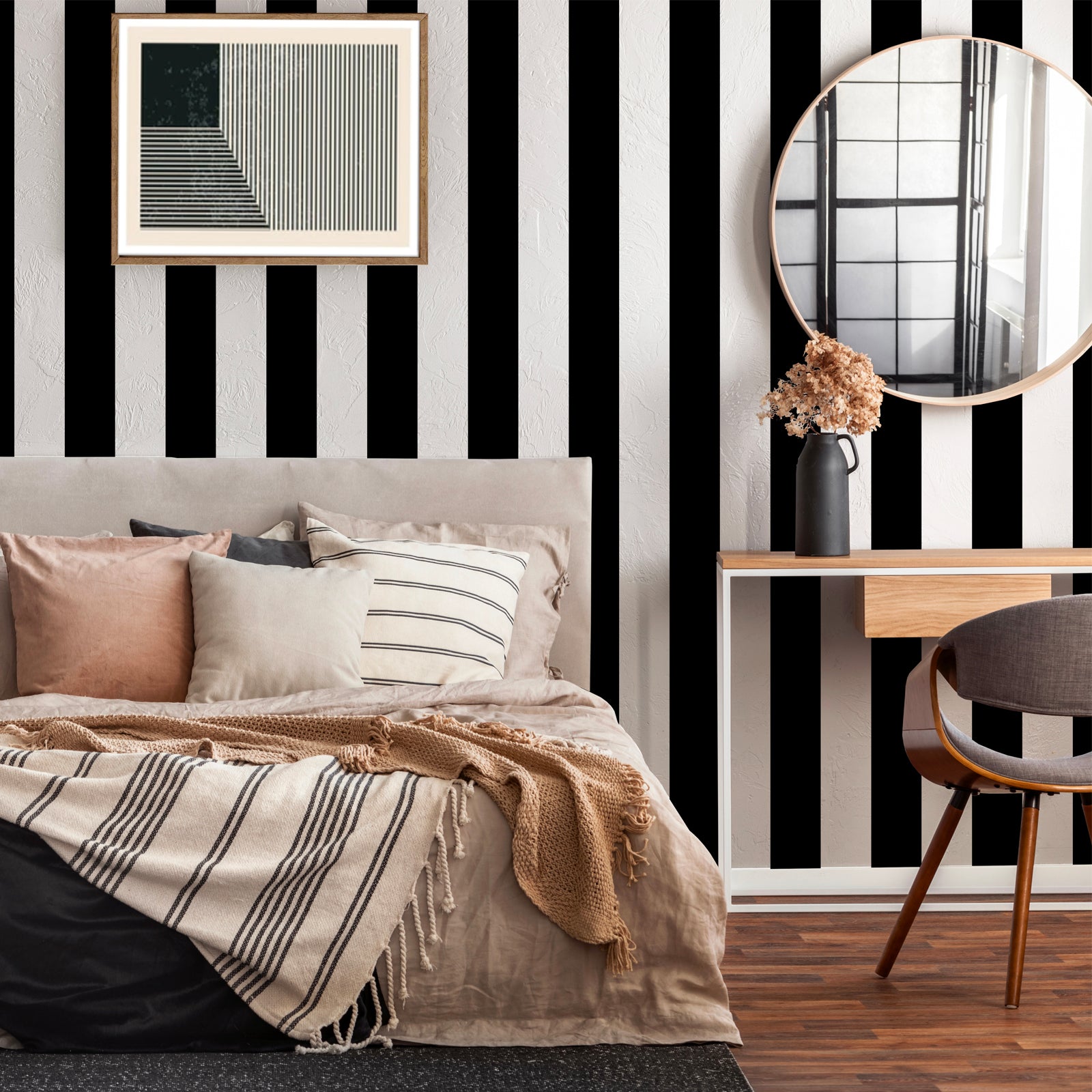 Dark Monroe Stripes