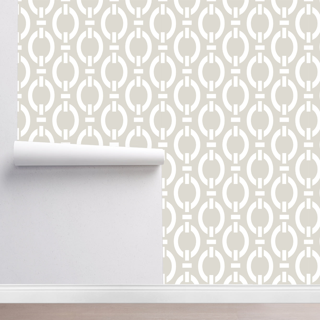 Interlocking Ovals Wallpaper