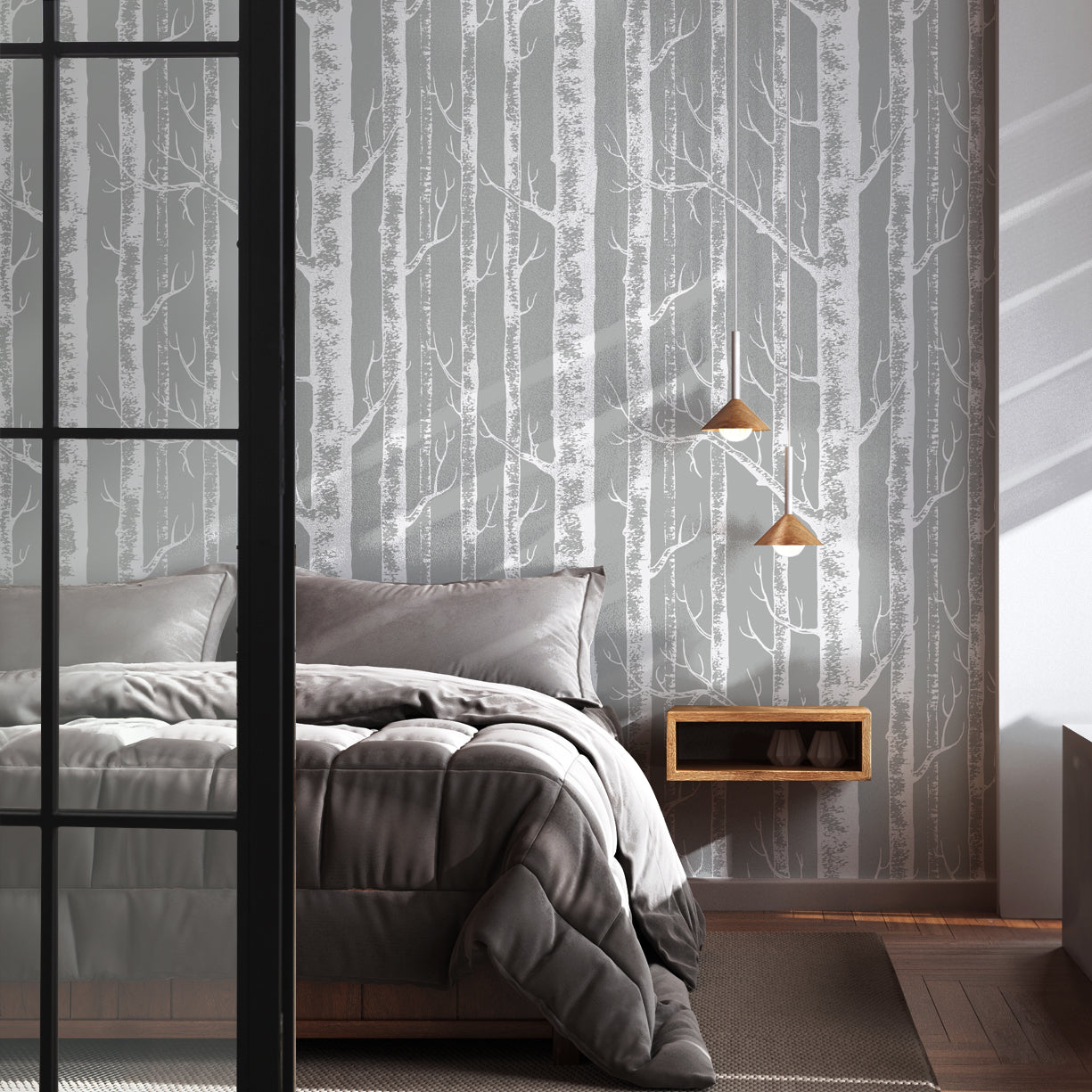 Modern Birch Grove
