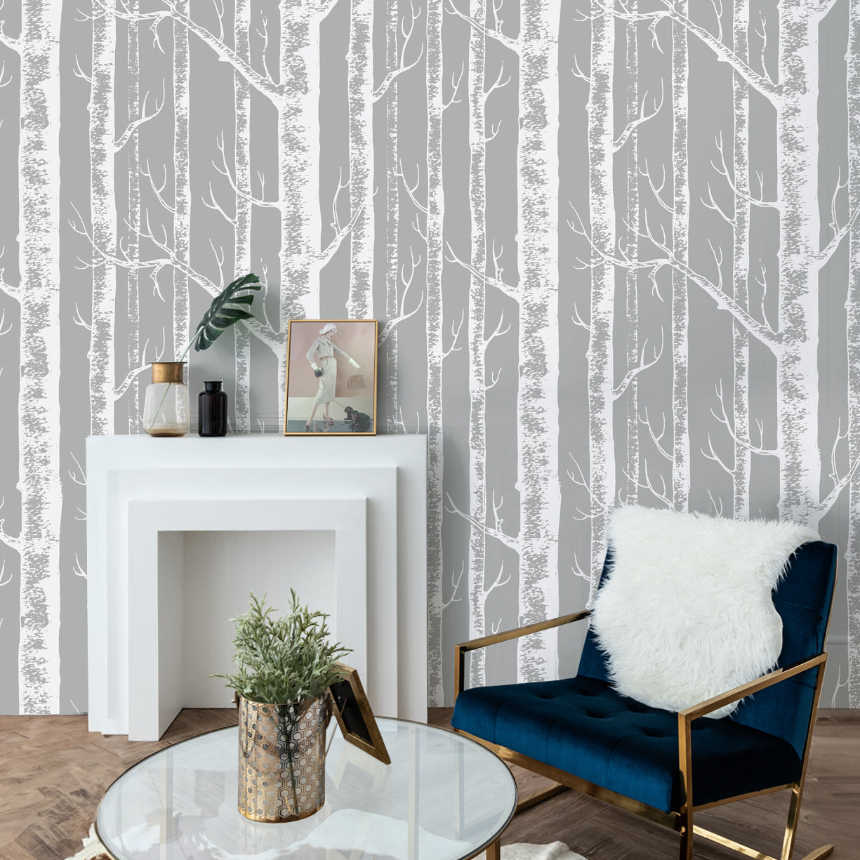 Modern Birch Grove