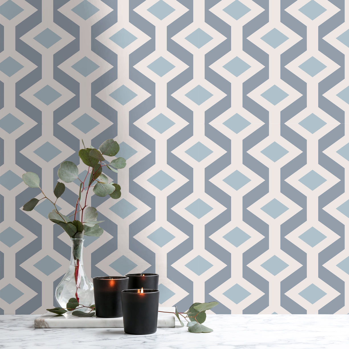 Dynamic Rhombus Wallpaper