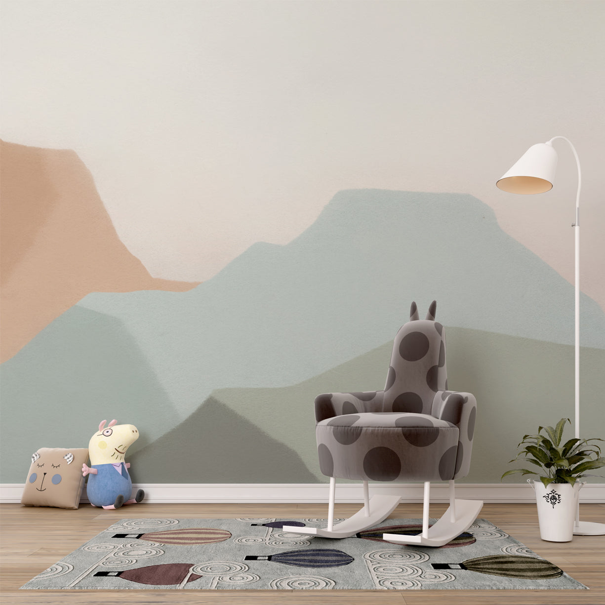 Whispering Peaks Mural Wallpaper