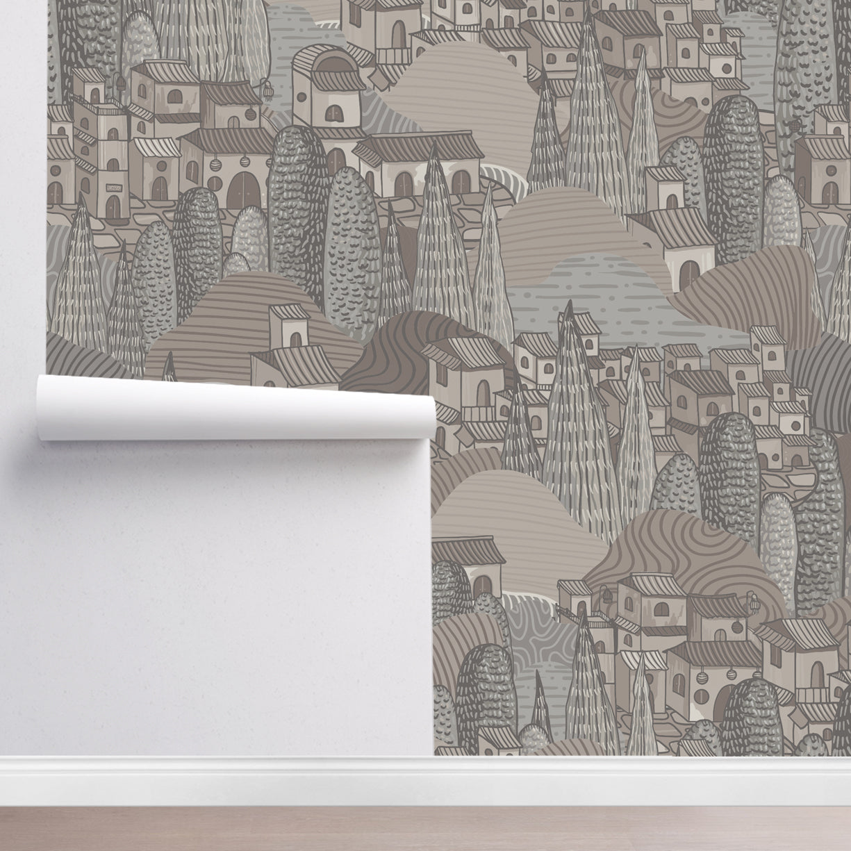 Secret Village Wallpaper