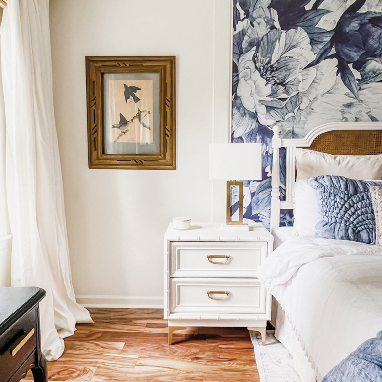 Blue Peony Wallpaper