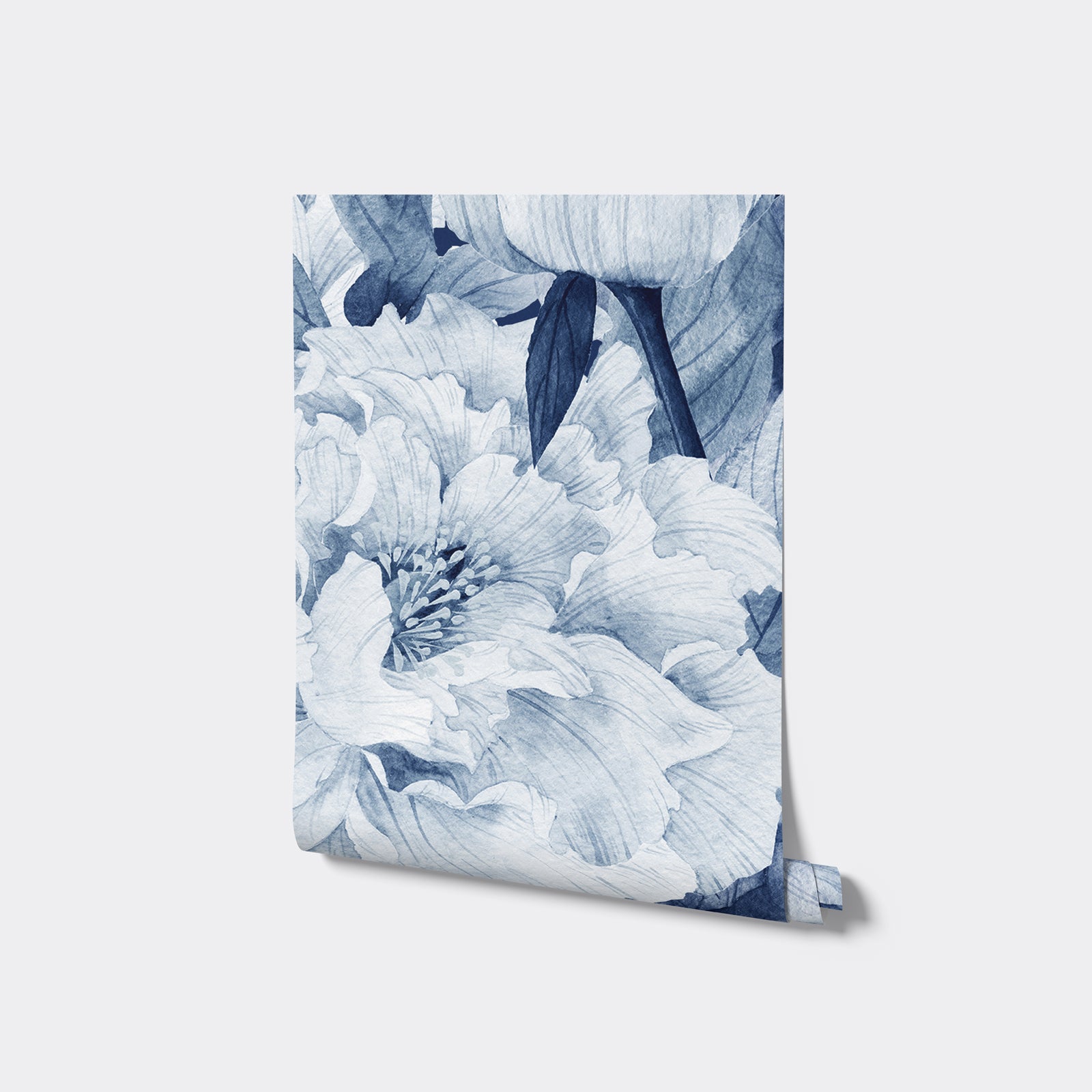 Blue Peony Wallpaper