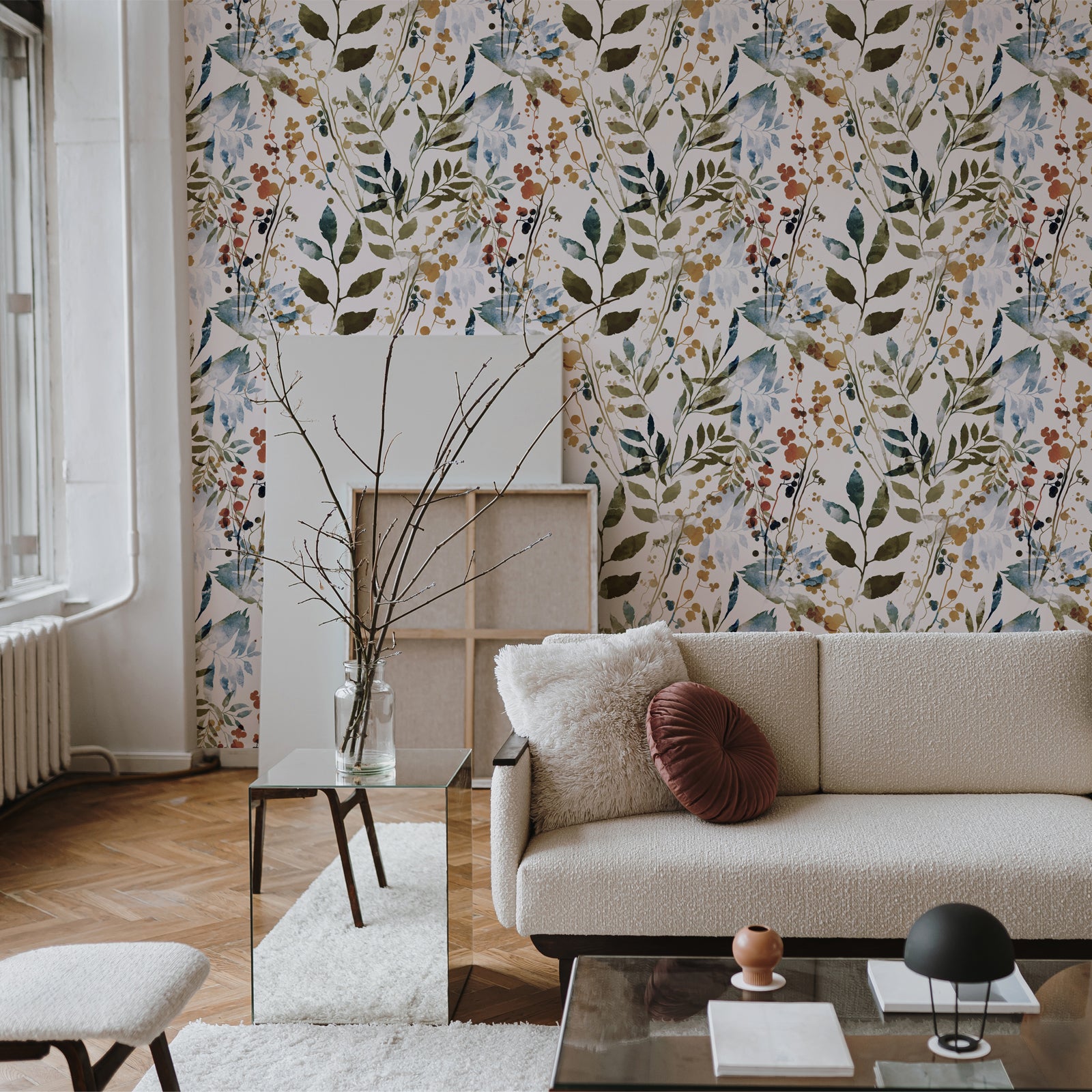 Herb Leaves Wallpaper