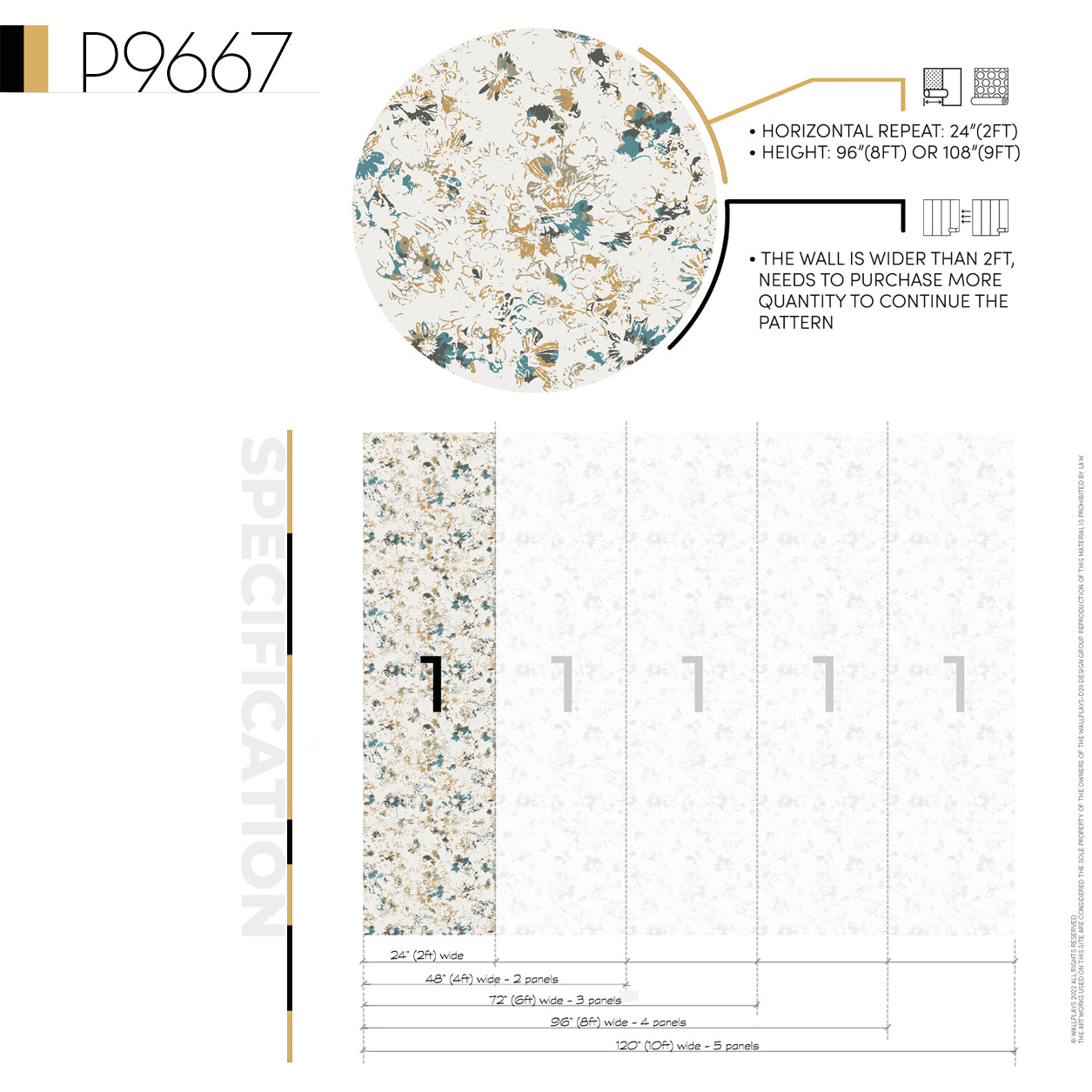 Subtle Abstract Floral