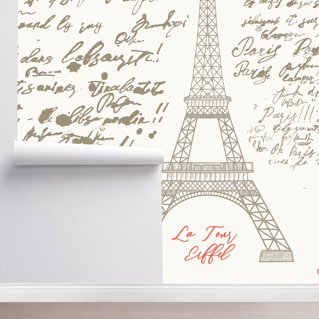 Rue De Paris Elegance Wallpaper