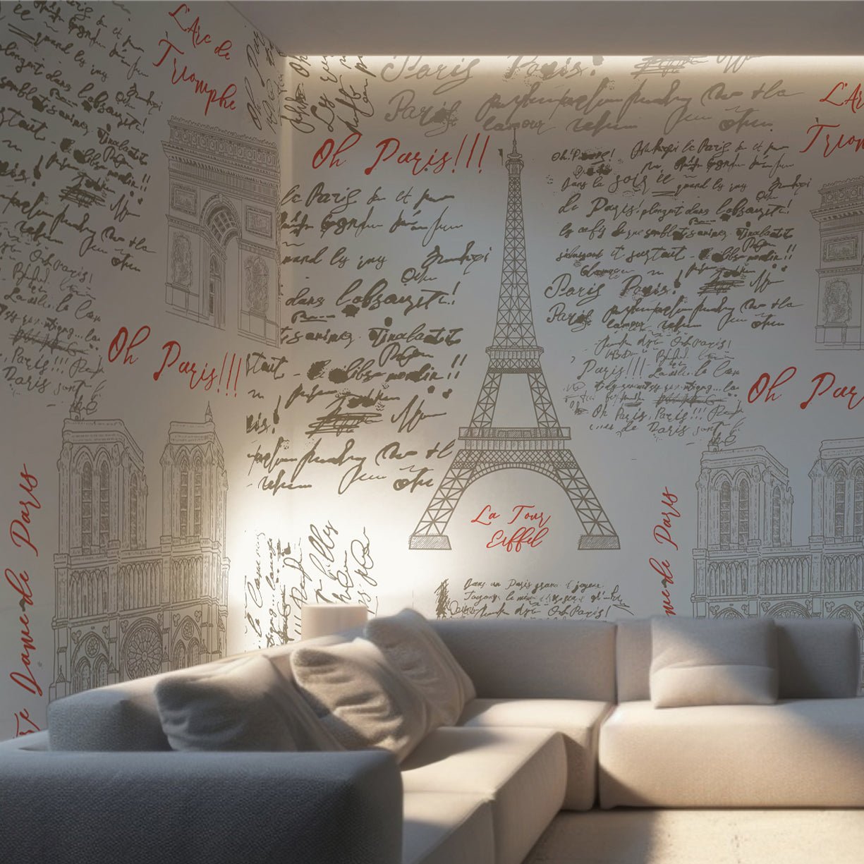 Rue De Paris Elegance Wallpaper