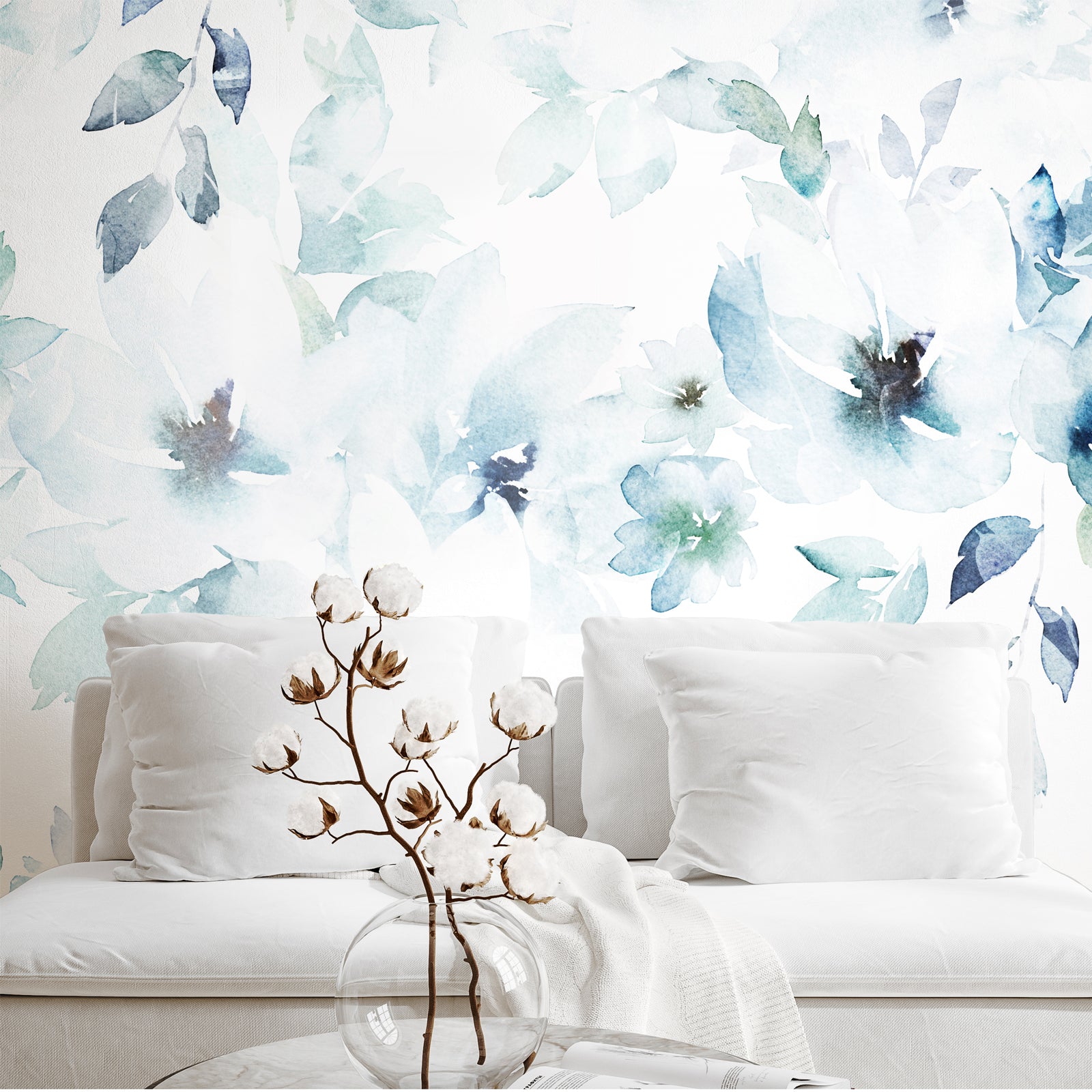 Whispering Petals Mural Wallpaper