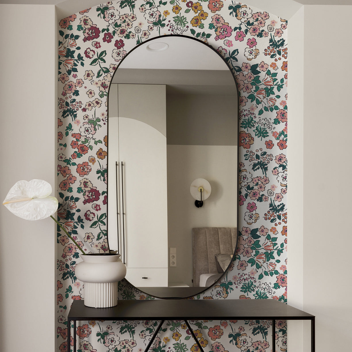 Blossom Vintage Bloom Wallpaper