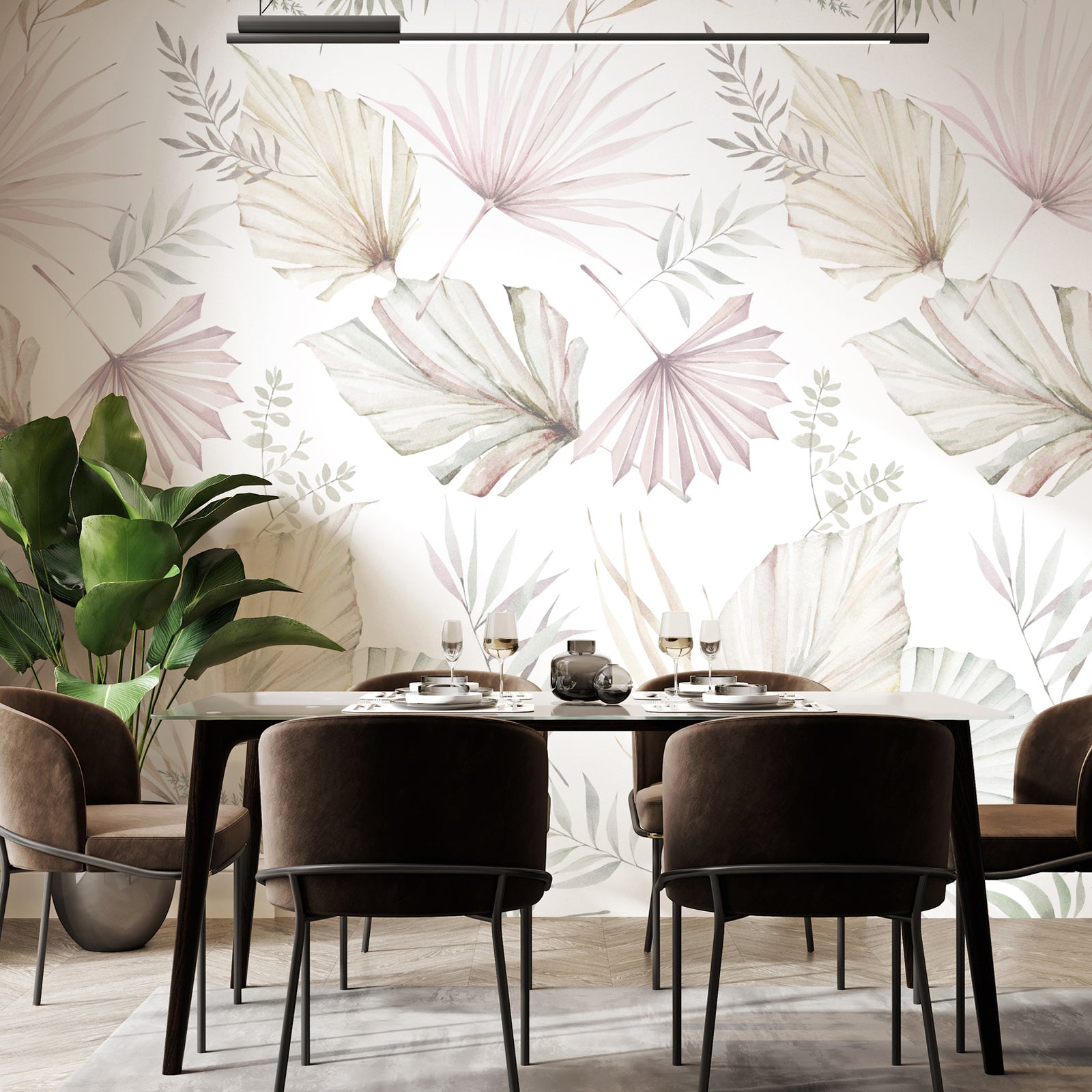 Boho Winter Leaves
