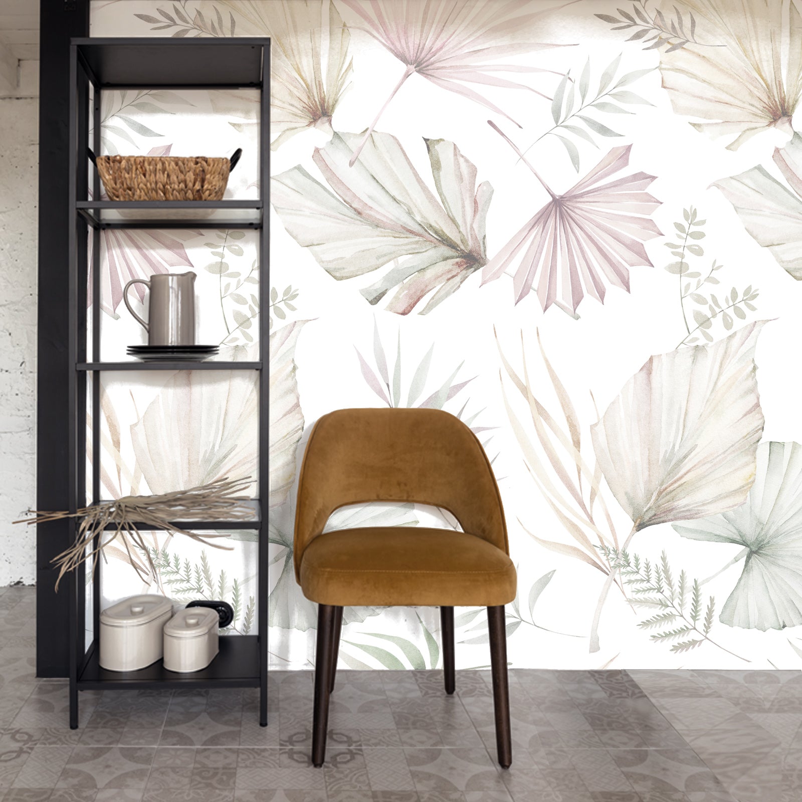 Boho Winter Leaves