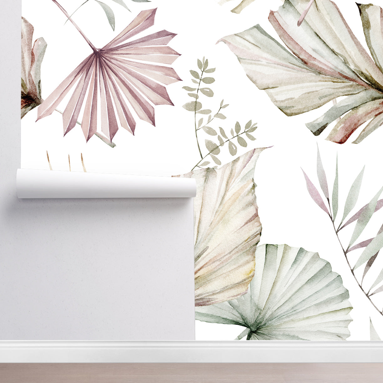 Boho Winter Leaves
