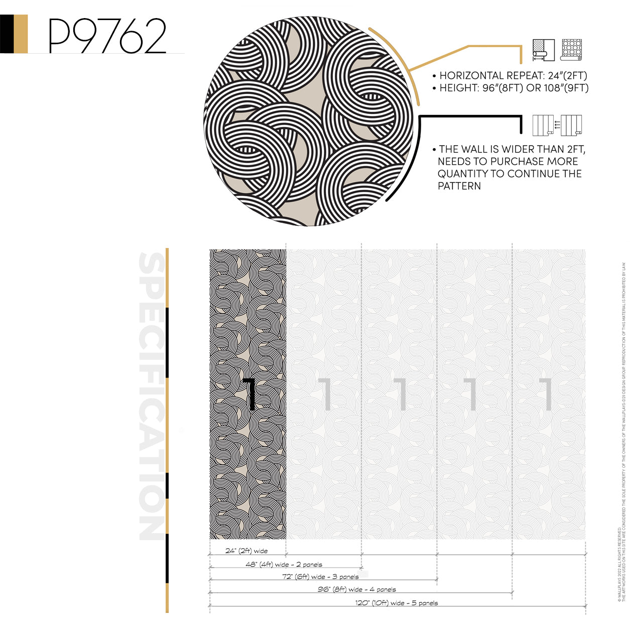 Motif Chain Wallpaper