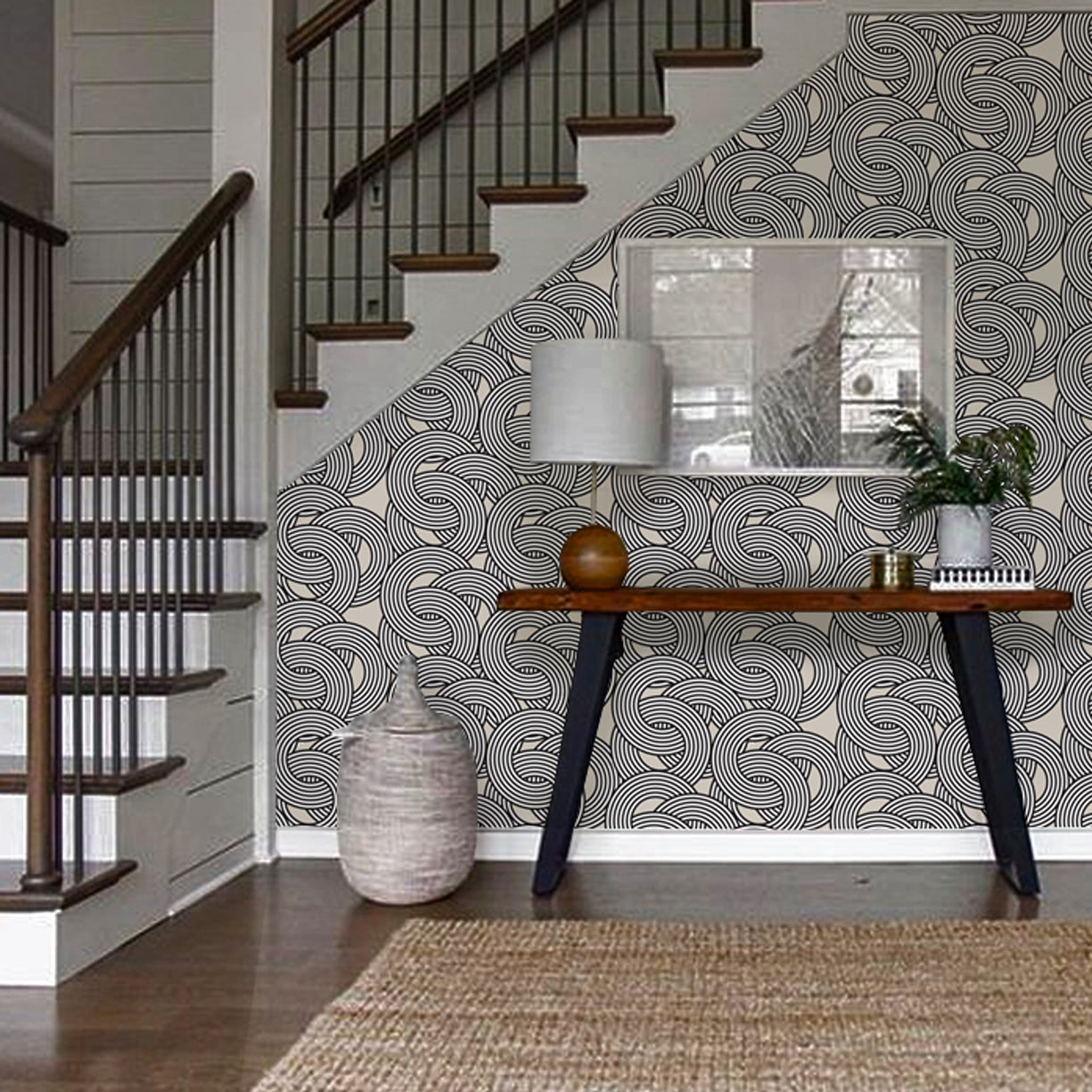 Motif Chain Wallpaper