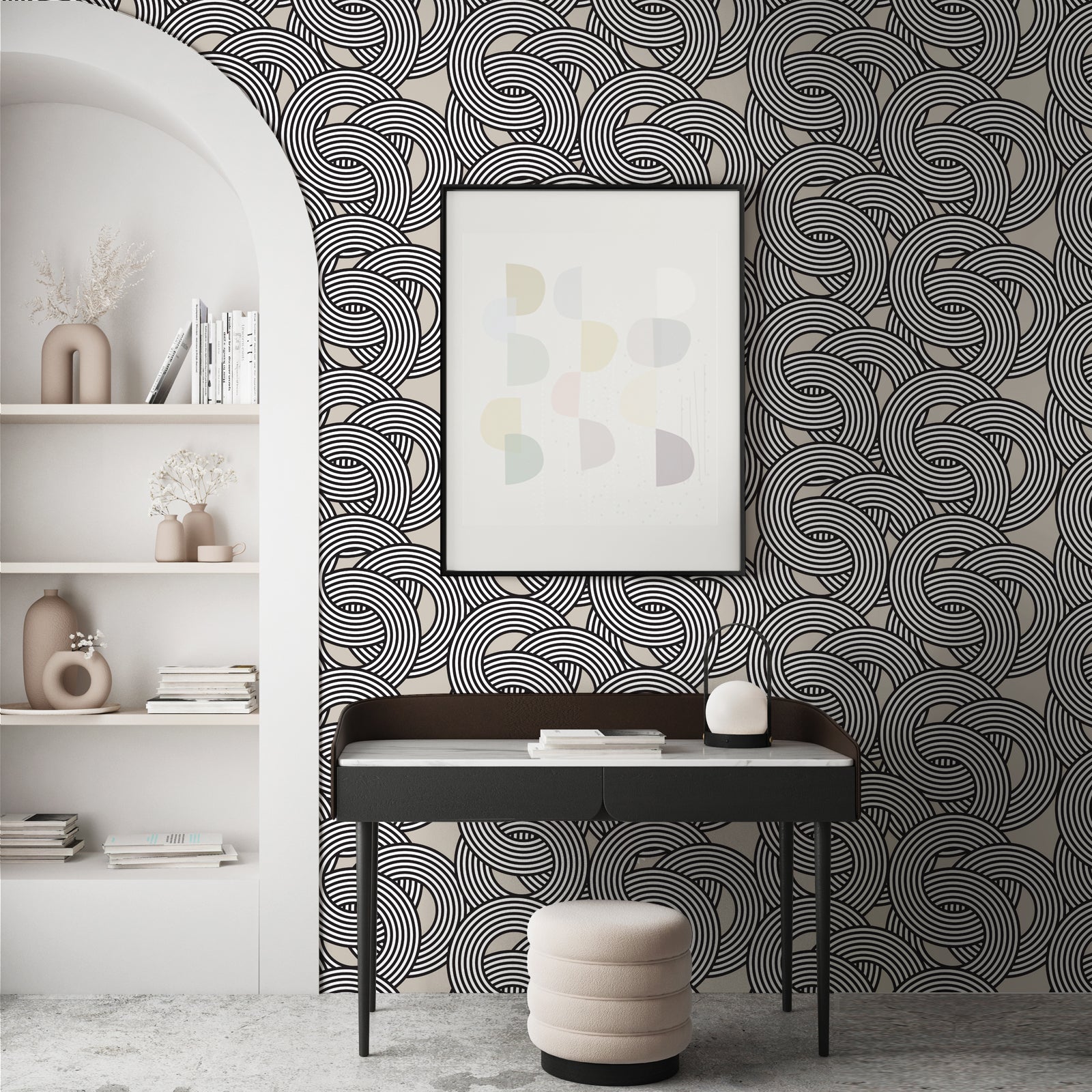 Motif Chain Wallpaper