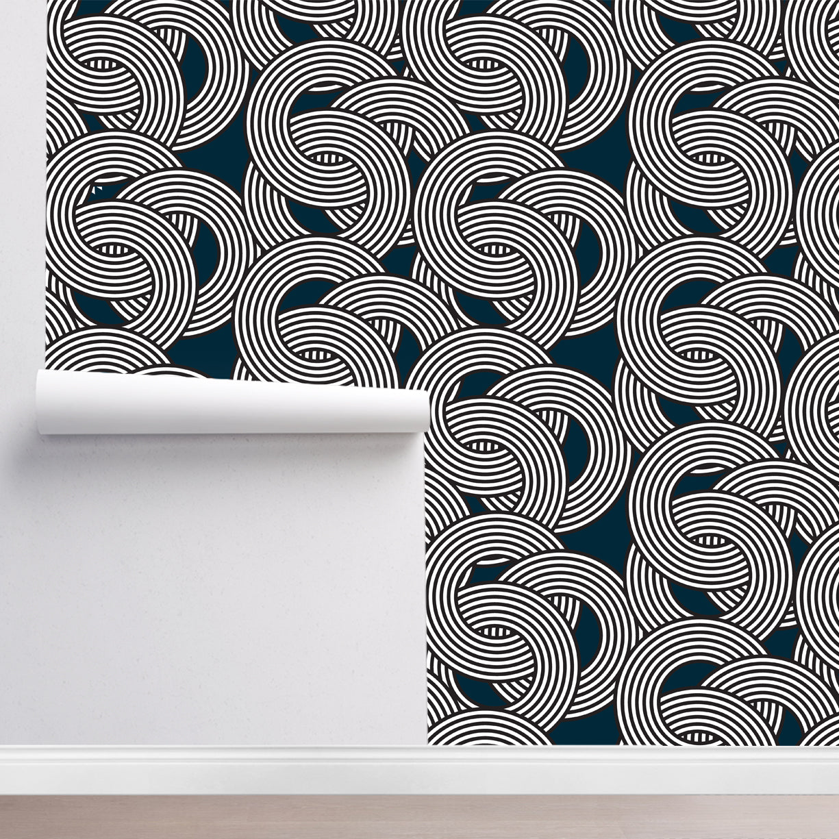 Motif Chain Wallpaper