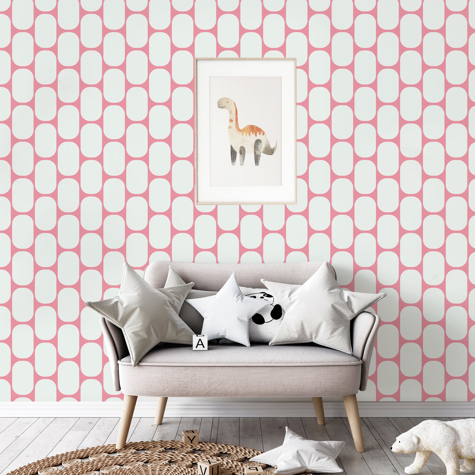 Pink Oblong