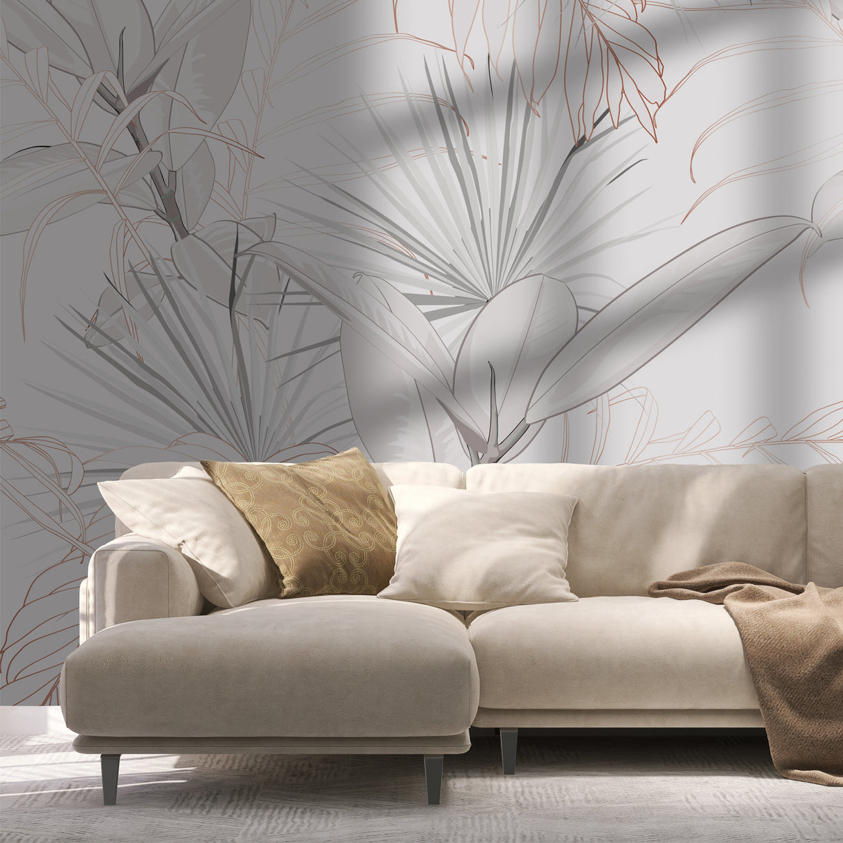 Palm Fronds Wallpaper