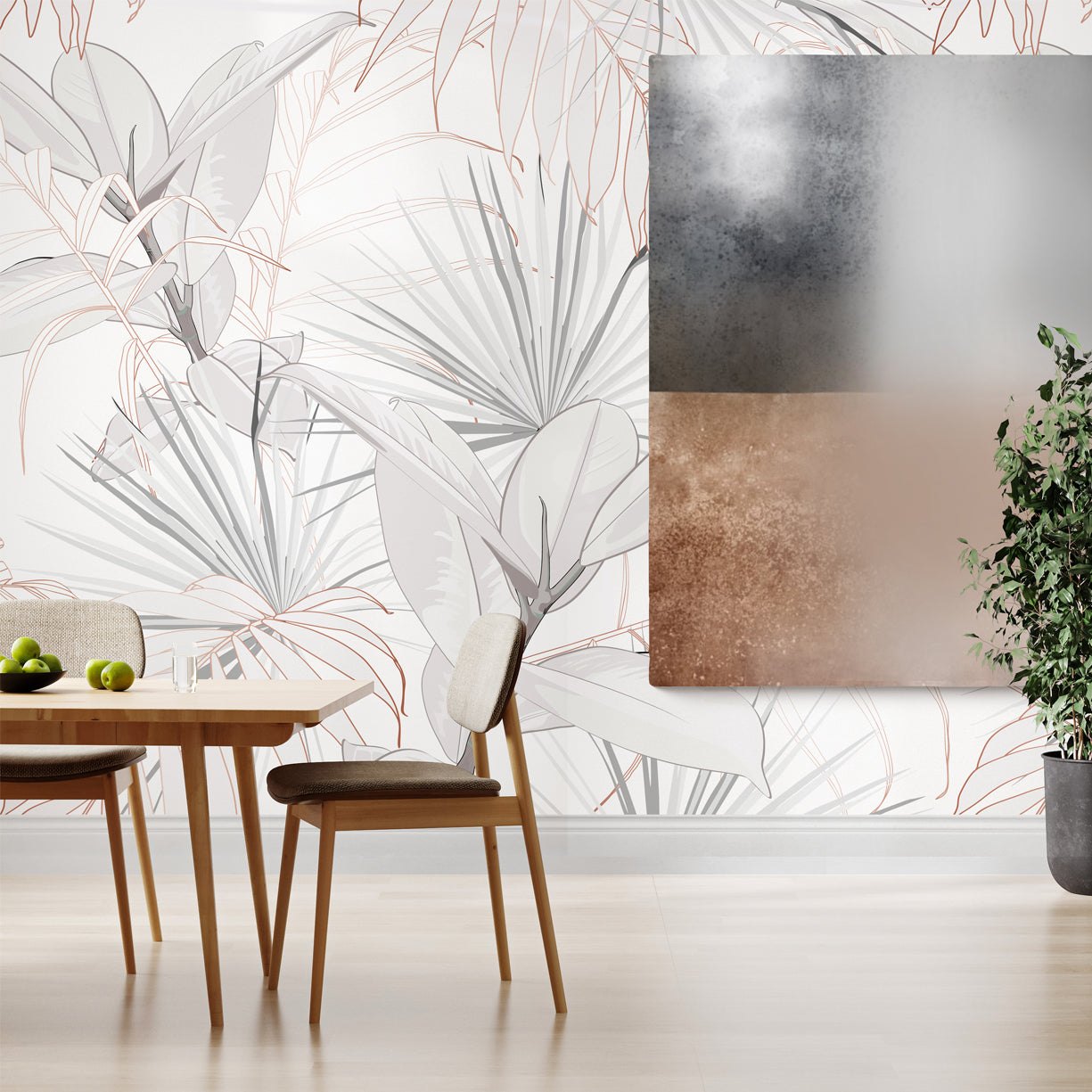 Palm Fronds Wallpaer