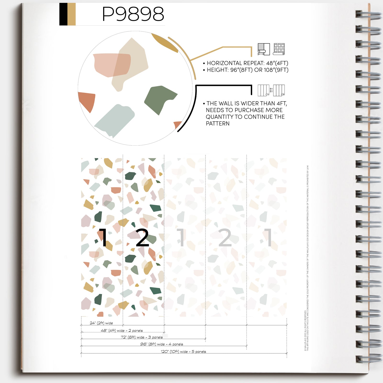 Colored Terrazzo