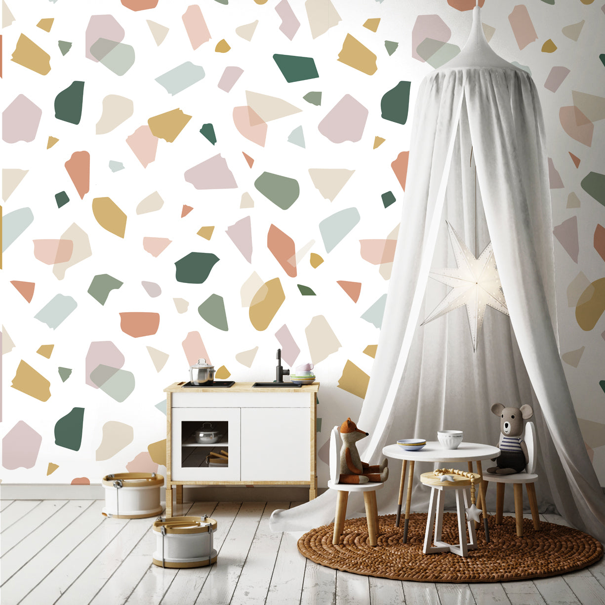 Colored Terrazzo