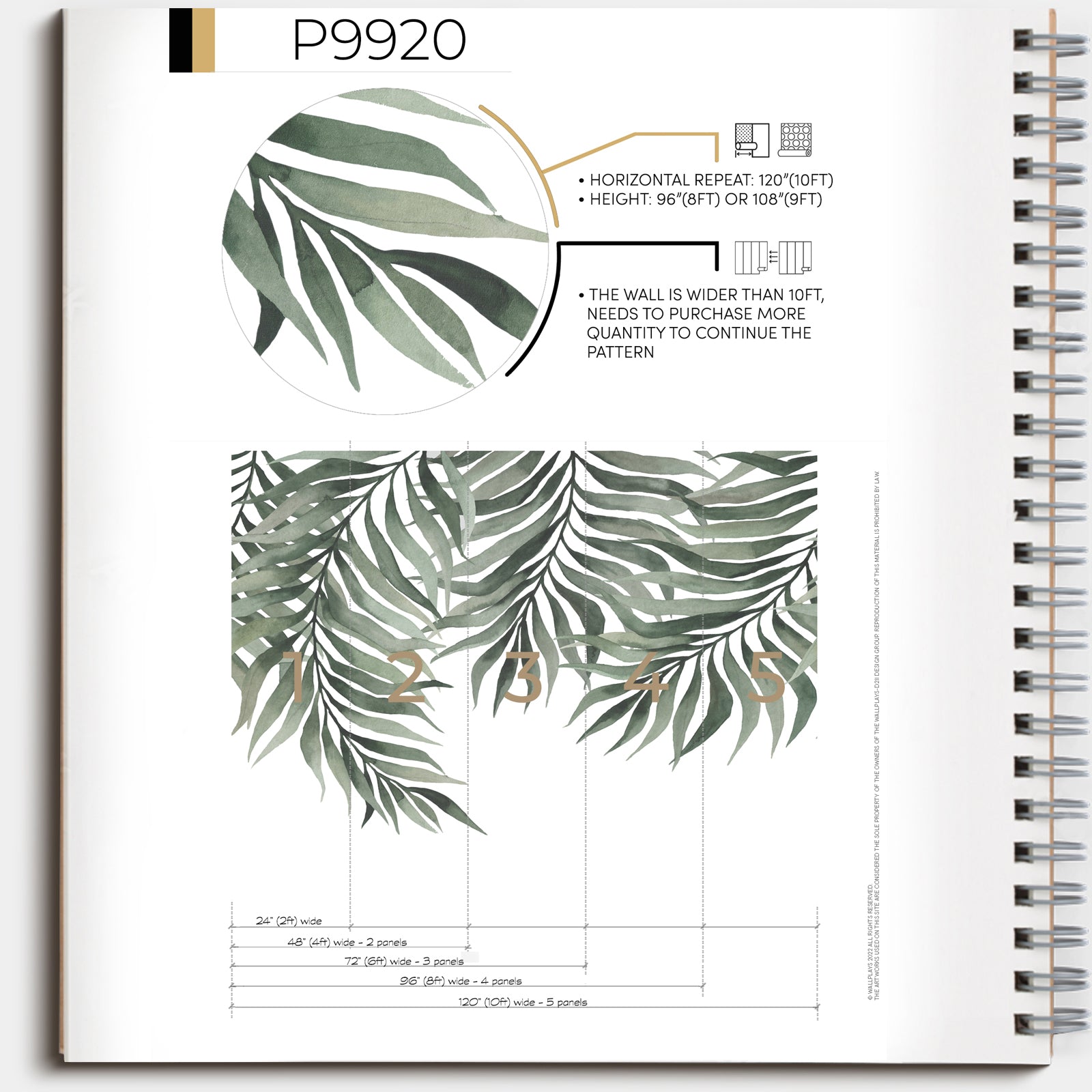 Faux Palm Fronds
