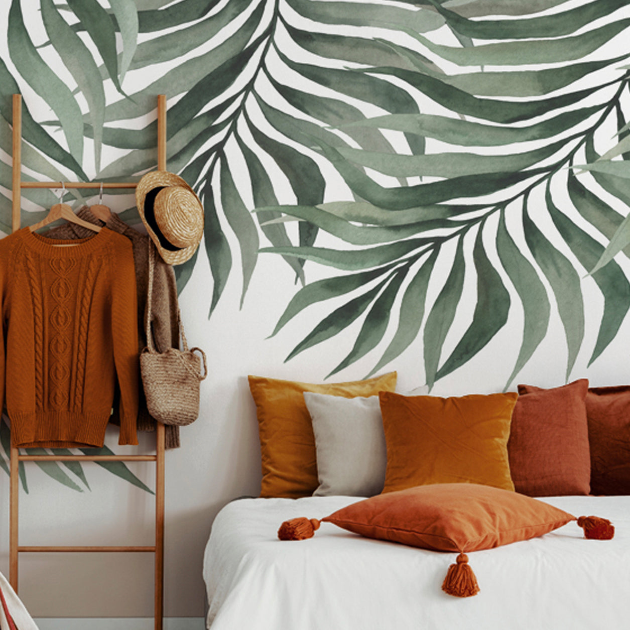 Faux Palm Fronds