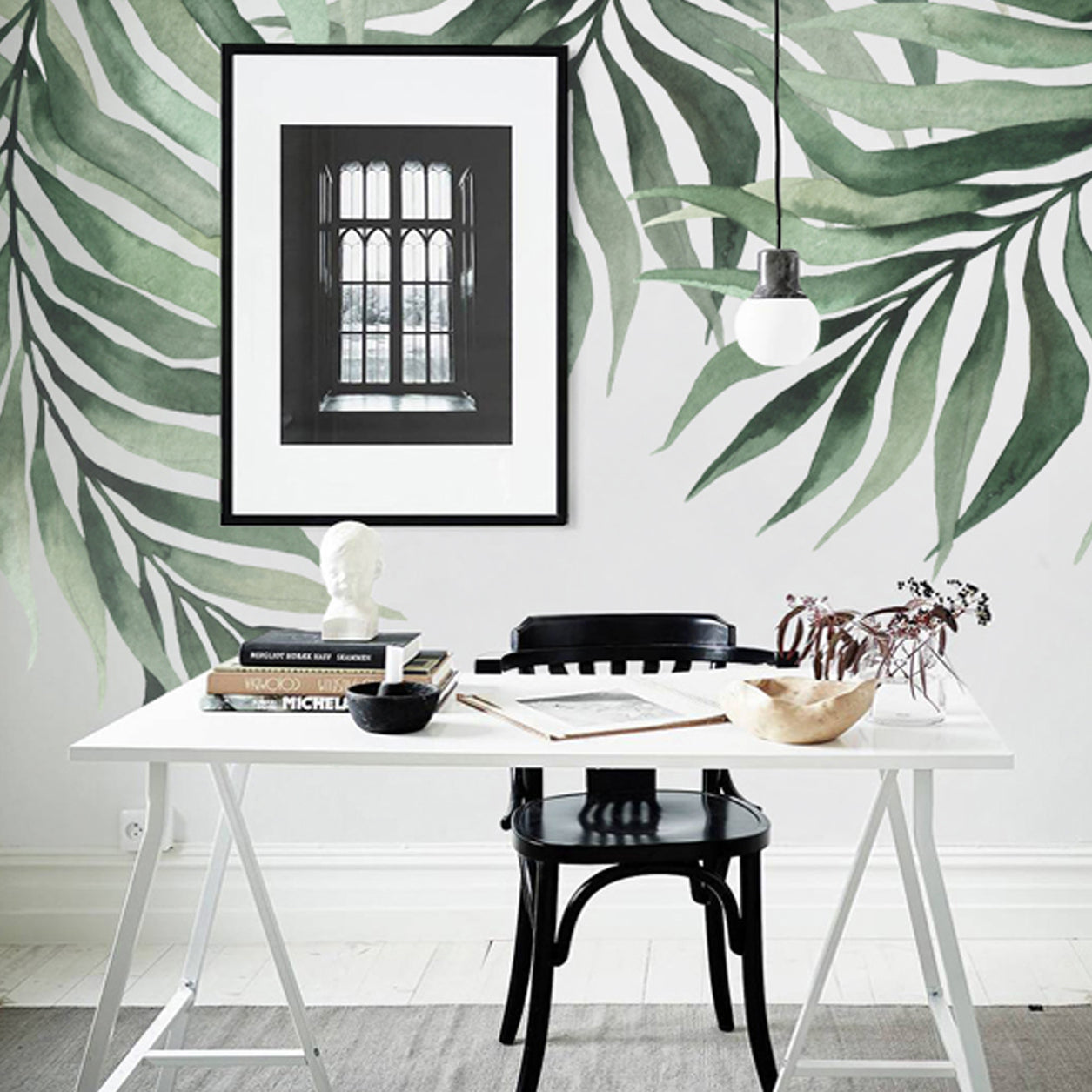 Faux Palm Fronds