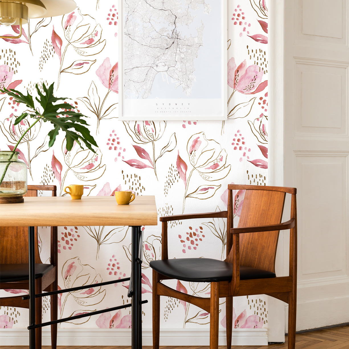 Blooming Watercolor Flowers